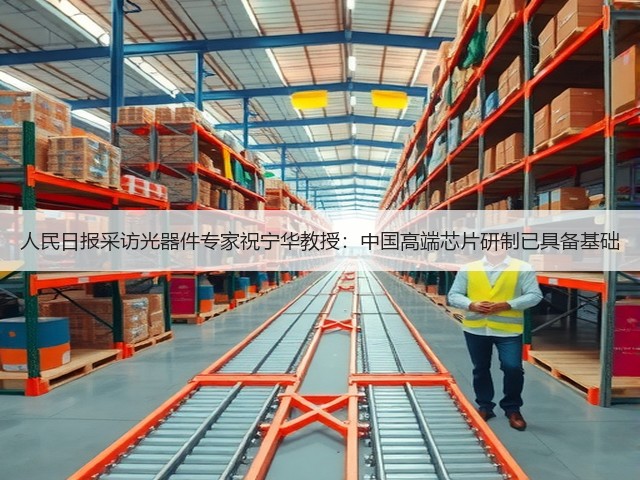 人民日报采访光器件专家祝宁华教授：中国高端芯片研制已具备基础(图1)