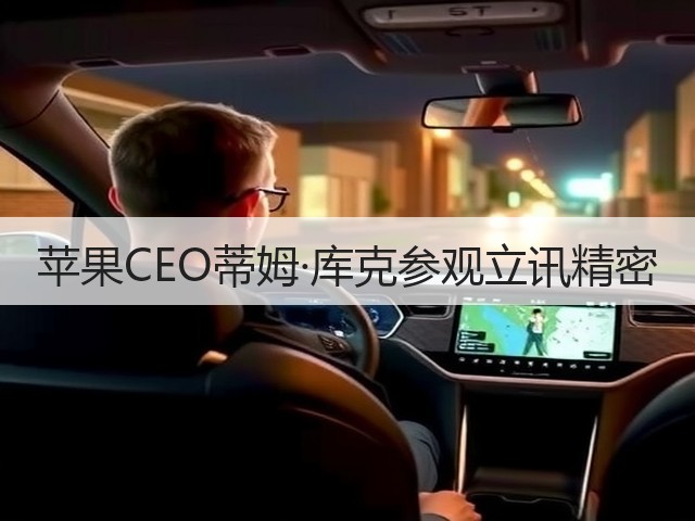 苹果CEO蒂姆·库克参观立讯精密(图3) 苹果CEO蒂姆·库克参观立讯精密(图3)