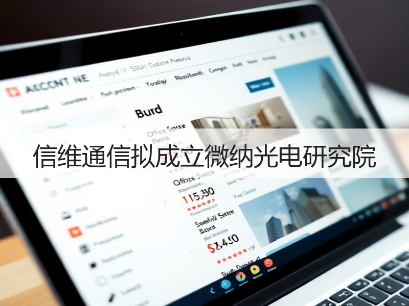 信维通信拟成立微纳光电研究院