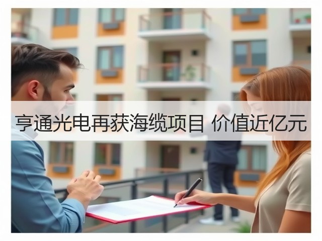 亨通光电再获海缆项目 价值近亿元(图3)