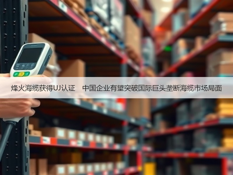 烽火海缆获得UJ认证　中国企业有望突破国际巨头垄断海缆市场局面