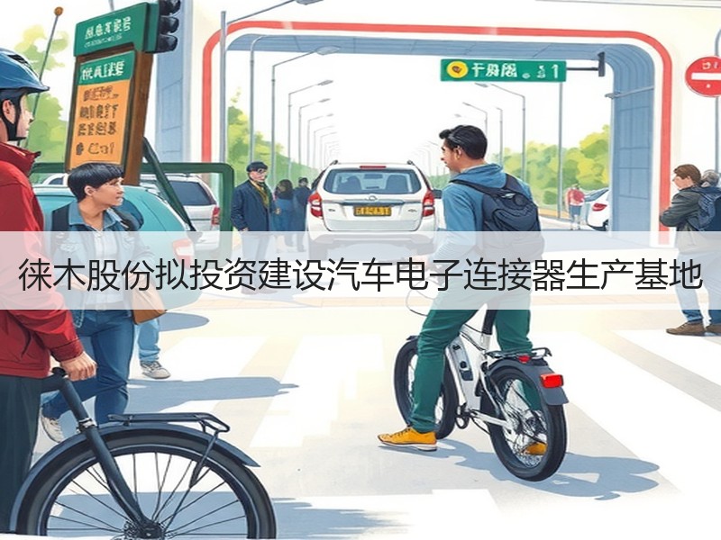 徕木股份拟投资建设汽车电子连接器生产基地