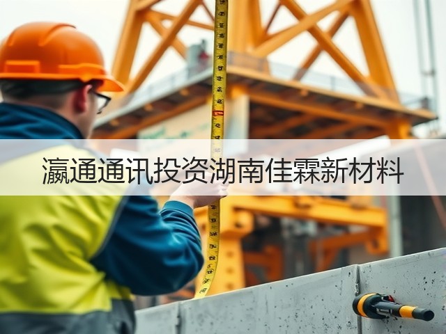 瀛通通讯投资湖南佳霖新材料(图3) 瀛通通讯投资湖南佳霖新材料(图3)
