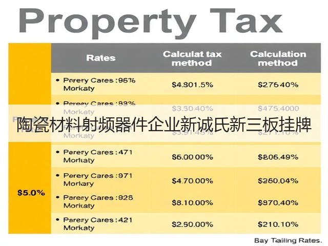 陶瓷材料射频器件企业新诚氏新三板挂牌(图1)