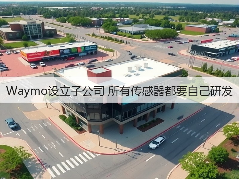 Waymo设立子公司 所有传感器都要自己研发