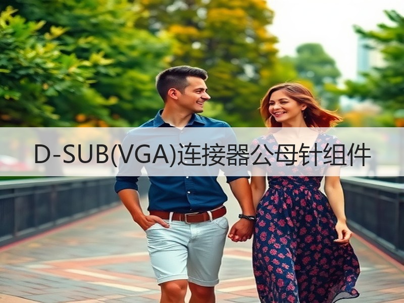 D-SUB(VGA)连接器公母针组件
