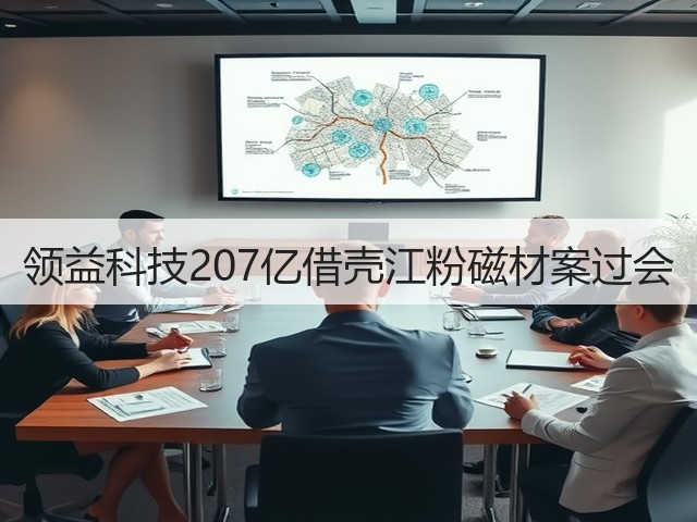 领益科技207亿借壳江粉磁材案过会(图3) 领益科技207亿借壳江粉磁材案过会(图3)