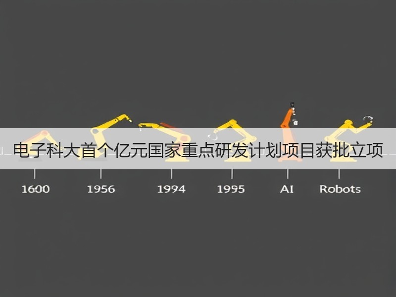 电子科大首个亿元国家重点研发计划项目获批立项