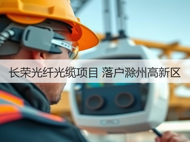 长荣光纤光缆项目 落户滁州高新区(图2) 长荣光纤光缆项目 落户滁州高新区(图2)