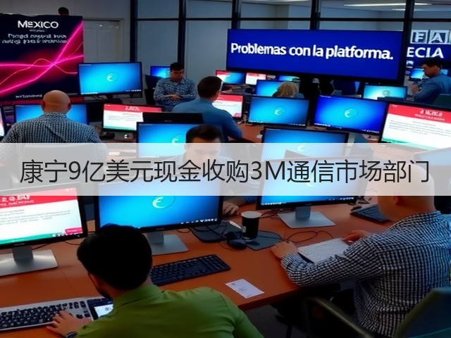 康宁9亿美元现金收购3M通信市场部门(图3) 康宁9亿美元现金收购3M通信市场部门(图3)