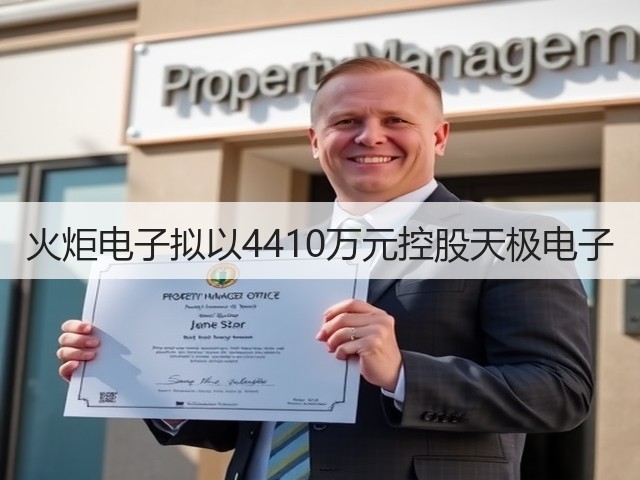火炬电子拟以4410万元控股天极电子(图3) 火炬电子拟以4410万元控股天极电子(图3)