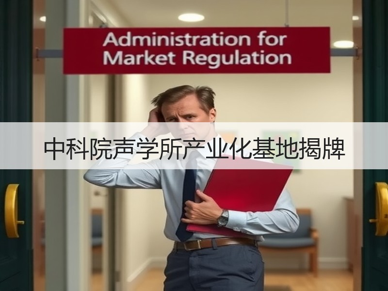 中科院声学所产业化基地揭牌