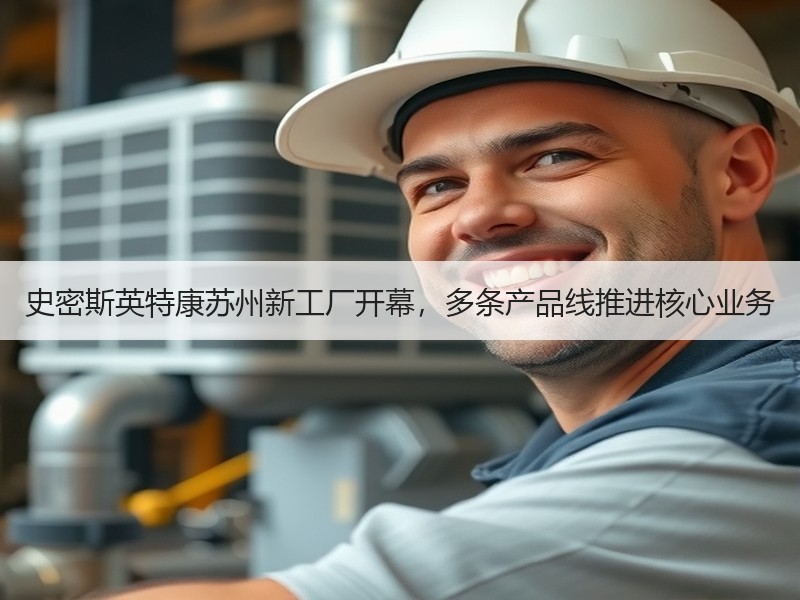 史密斯英特康苏州新工厂开幕，多条产品线推进核心业务