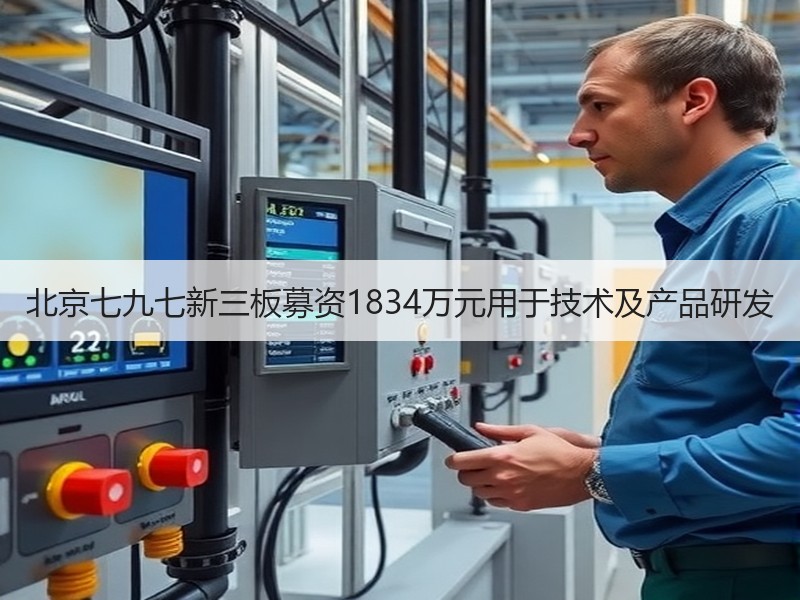 北京七九七新三板募资1834万元用于技术及产品研发
