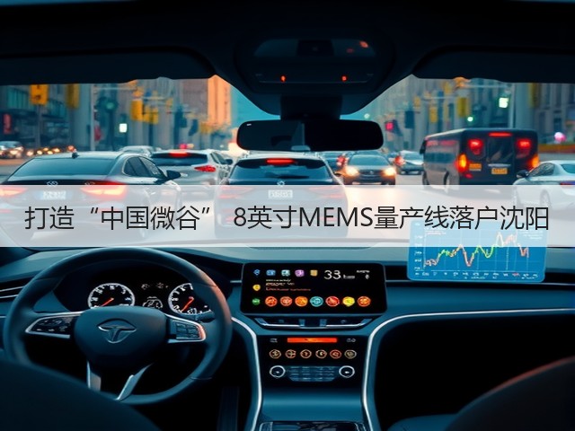 打造“中国微谷” 8英寸MEMS量产线落户沈阳(图3)