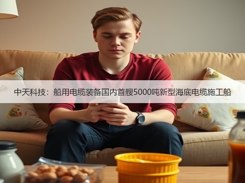 中天科技：船用电缆装备国内首艘5000吨新型海底电缆施工船