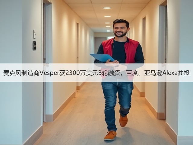 麦克风制造商Vesper获2300万美元B轮融资，百度、亚马逊Alexa参投(图1)