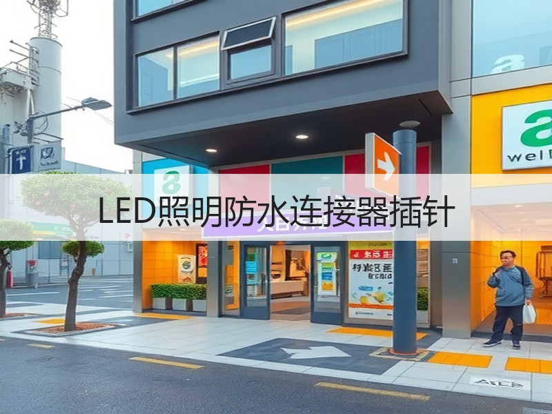 LED照明防水连接器插针
