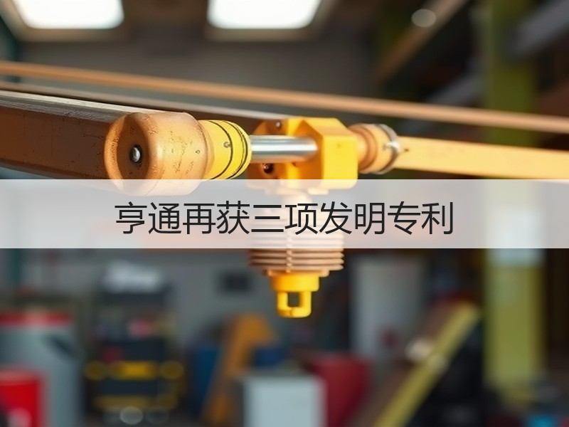 亨通再获三项发明专利