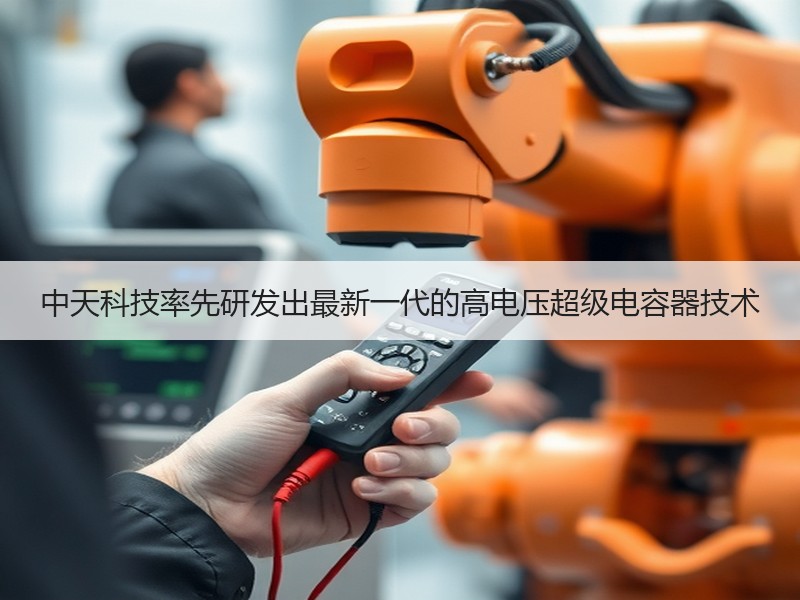 中天科技率先研发出最新一代的高电压超级电容器技术