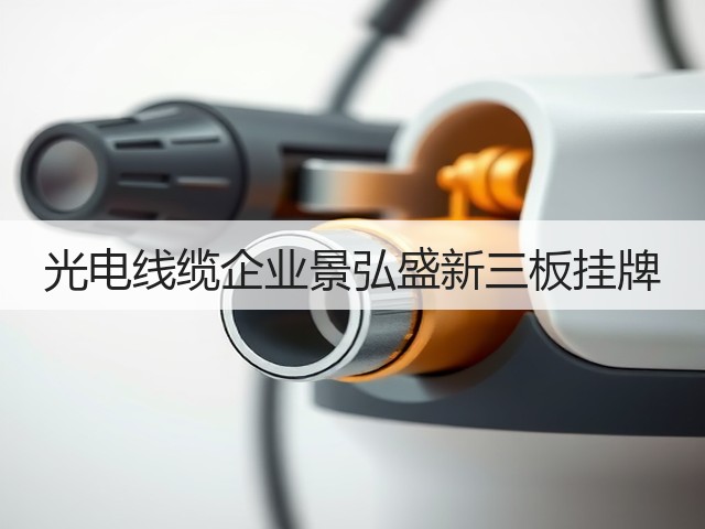 光电线缆企业景弘盛新三板挂牌(图1)