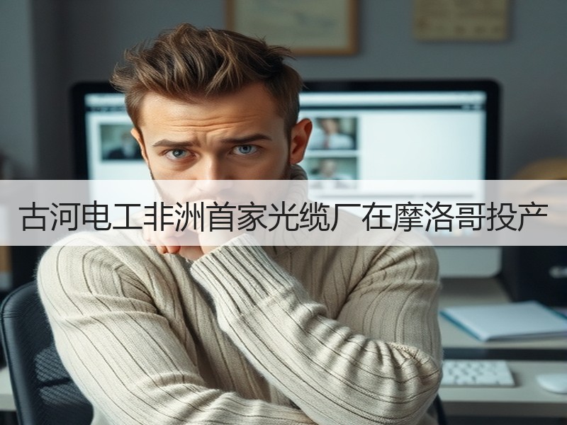 古河电工非洲首家光缆厂在摩洛哥投产