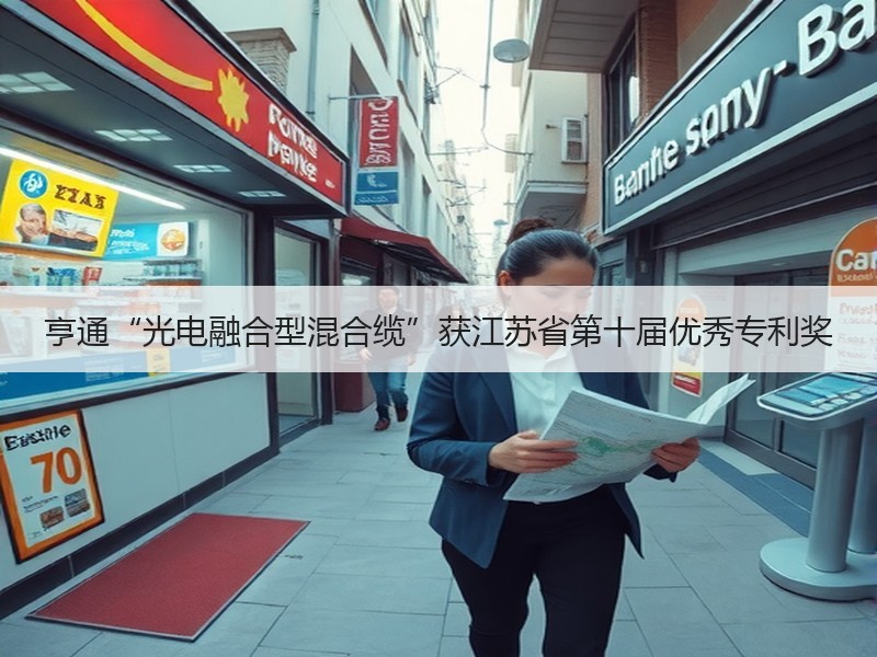 亨通“光电融合型混合缆”获江苏省第十届优秀专利奖