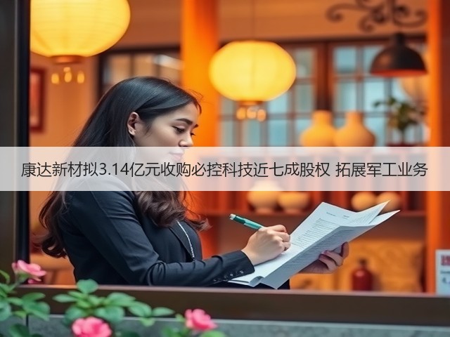 康达新材拟3.14亿元收购必控科技近七成股权 拓展军工业务(图2) 康达新材拟3.14亿元收购必控科技近七成股权 拓展军工业务(图2)