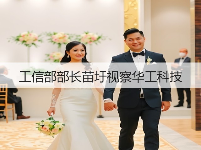 工信部部长苗圩视察华工科技(图3)