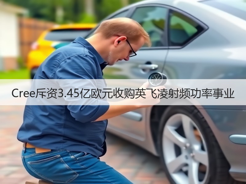 Cree斥资3.45亿欧元收购英飞凌射频功率事业