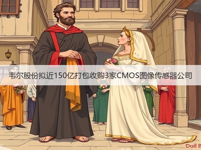 韦尔股份拟近150亿打包收购3家CMOS图像传感器公司(图2) 韦尔股份拟近150亿打包收购3家CMOS图像传感器公司(图2)