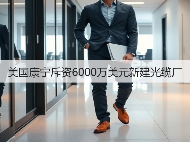 美国康宁斥资6000万美元新建光缆厂(图3) 美国康宁斥资6000万美元新建光缆厂(图3)
