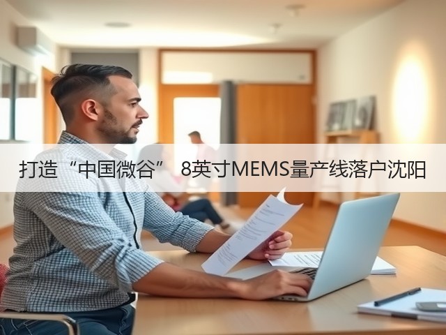 打造“中国微谷” 8英寸MEMS量产线落户沈阳(图2)