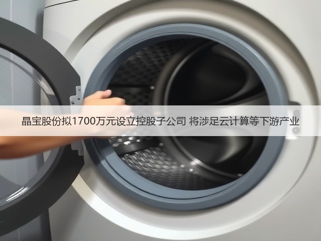 晶宝股份拟1700万元设立控股子公司 将涉足云计算等下游产业(图2)