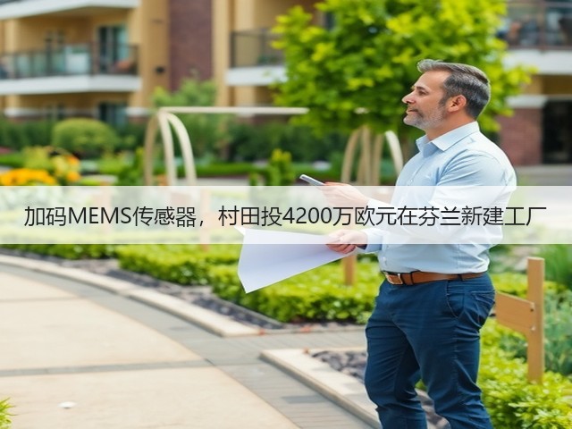 加码MEMS传感器,村田投4200万欧元在芬兰新建工厂(图2) 加码MEMS传感器,村田投4200万欧元在芬兰新建工厂(图2)