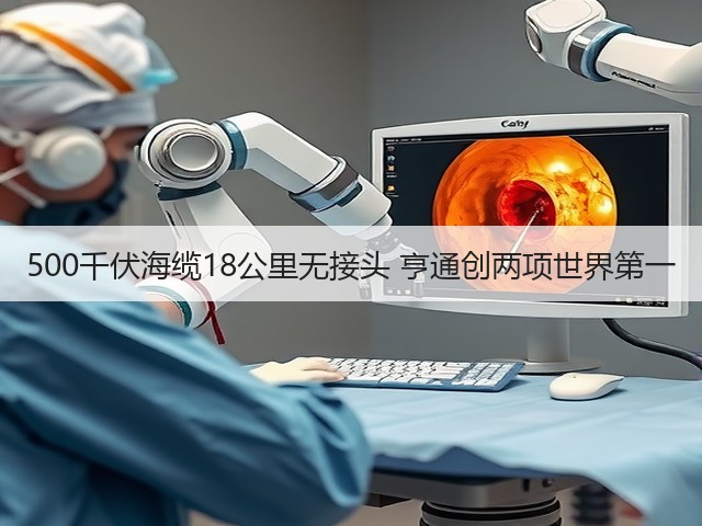 500千伏海缆18公里无接头 亨通创两项世界第一(图3) 500千伏海缆18公里无接头 亨通创两项世界第一(图3)