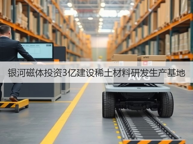 银河磁体投资3亿建设稀土材料研发生产基地(图1) 银河磁体投资3亿建设稀土材料研发生产基地(图1)