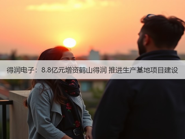 得润电子：8.8亿元增资鹤山得润 推进生产基地项目建设(图2)