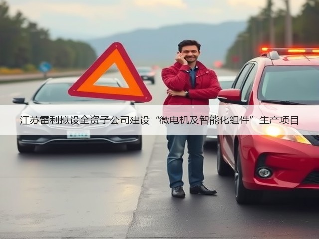 江苏雷利拟设全资子公司建设“微电机及智能化组件”生产项目(图3) 江苏雷利拟设全资子公司建设“微电机及智能化组件”生产项目(图3)