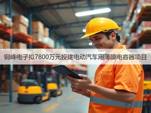 铜峰电子拟7800万元投建电动汽车用薄膜电容器项目(图1)