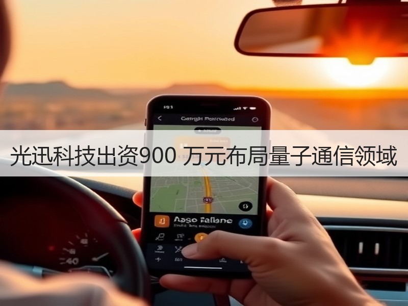 光迅科技出资900 万元布局量子通信领域