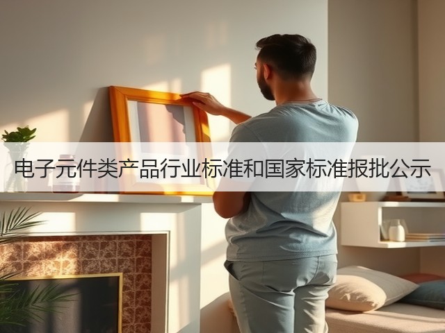 电子元件类产品行业标准和国家标准报批公示(图3) 电子元件类产品行业标准和国家标准报批公示(图3)
