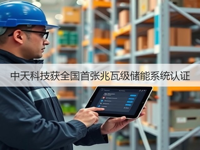 中天科技获全国首张兆瓦级储能系统认证(图3) 中天科技获全国首张兆瓦级储能系统认证(图3)
