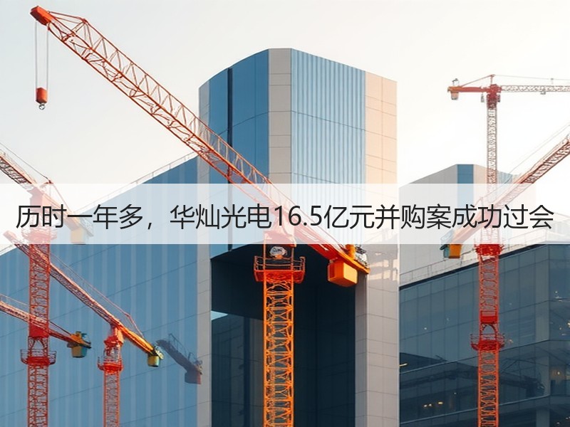 历时一年多，华灿光电16.5亿元并购案成功过会
