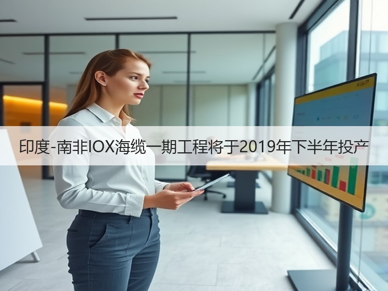 印度-南非IOX海缆一期工程将于2019年下半年投产