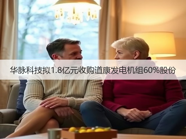 华脉科技拟1.8亿元收购道康发电机组60%股份(图2) 华脉科技拟1.8亿元收购道康发电机组60%股份(图2)