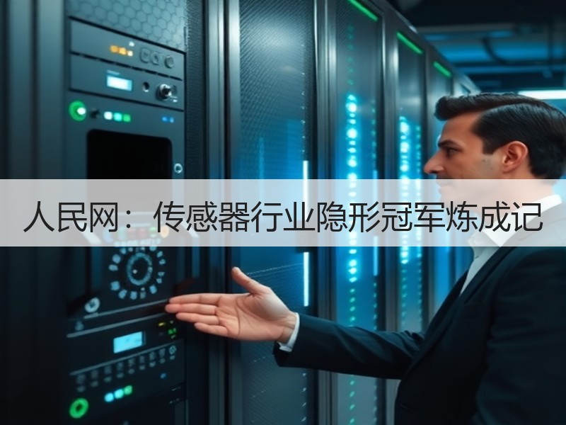 人民网：传感器行业隐形冠军炼成记