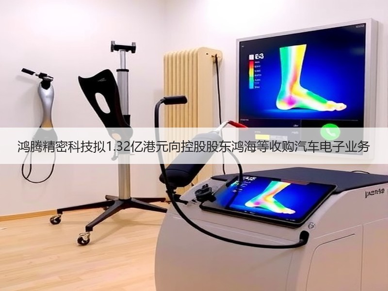 鸿腾精密科技拟1.32亿港元向控股股东鸿海等收购汽车电子业务