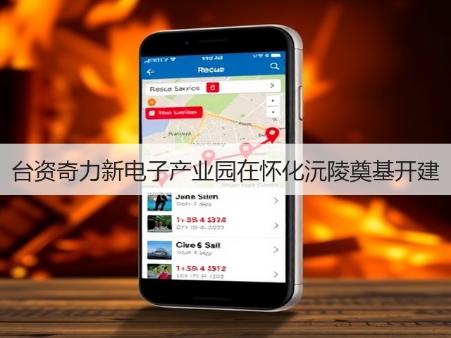 台资奇力新电子产业园在怀化沅陵奠基开建(图3)
