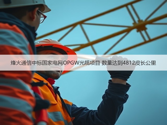 烽火通信中标国家电网OPGW光缆项目 数量达到4812皮长公里(图1) 烽火通信中标国家电网OPGW光缆项目 数量达到4812皮长公里(图1)